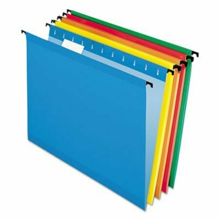 Tops Business Forms Pendaflex, SUREHOOK HANGING FOLDERS, LEGAL SIZE, 1/5-CUT TAB, ASSORTED, 20PK 615315ASST